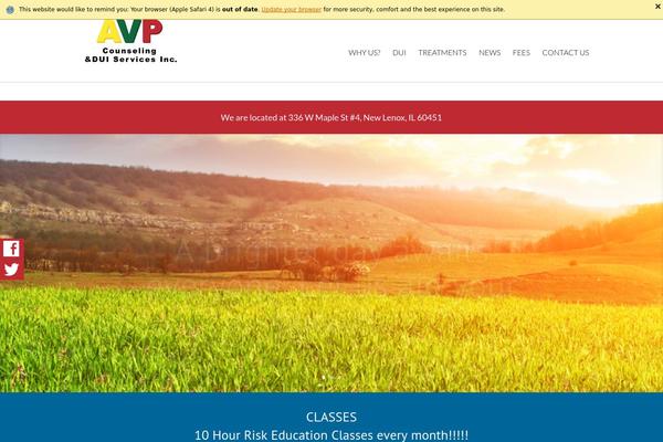 avpduicounseling.com site used Colossal-one
