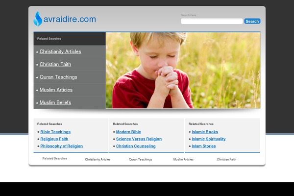 avraidire.com site used Wp-prosper_basic