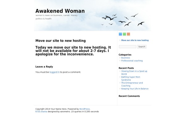 awakenedwoman.com site used R755
