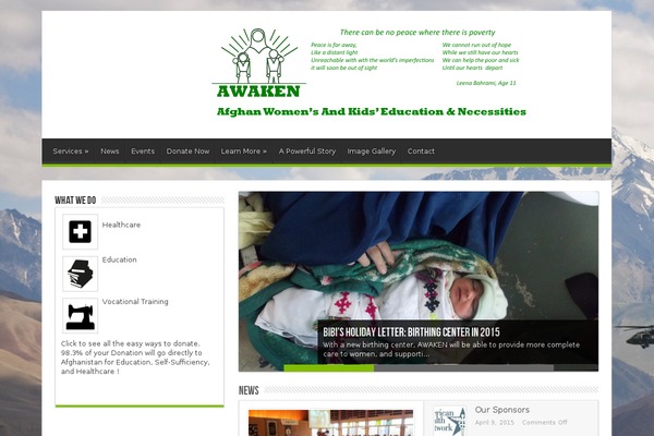 Sahifa theme site design template sample