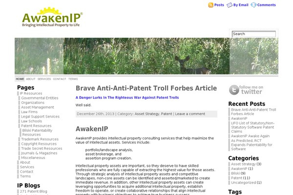 Atahualpa theme site design template sample