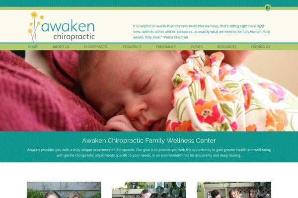 awakenoakland.com site used Awaken-chiropractic
