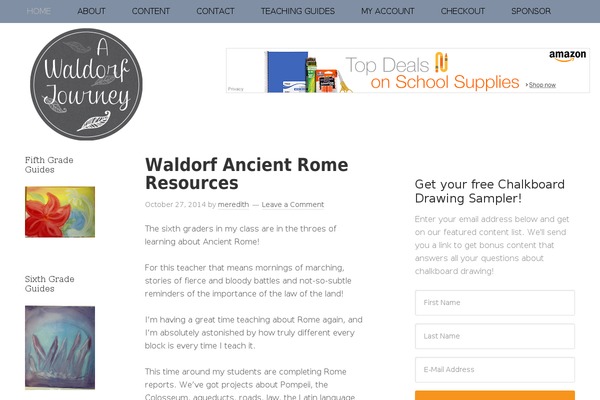 Genesis theme site design template sample