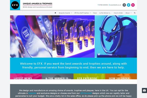 awardefx.co.uk site used Efx