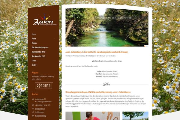 awen WordPress theme, websites list used awen theme awen theme websites examples