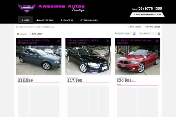 awesomeautos.com.au site used Alloy