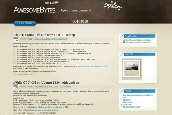 Arclite theme site design template sample