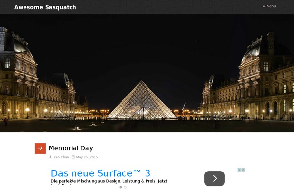 Thesis theme site design template sample