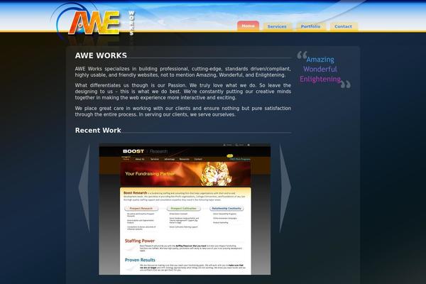 aweworks.com site used Aweworks_v1.1