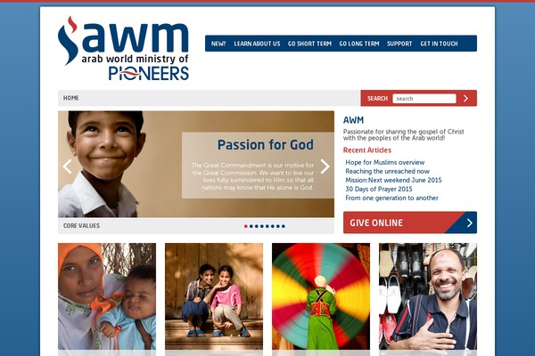 awm-pioneers.org site used Awm2013