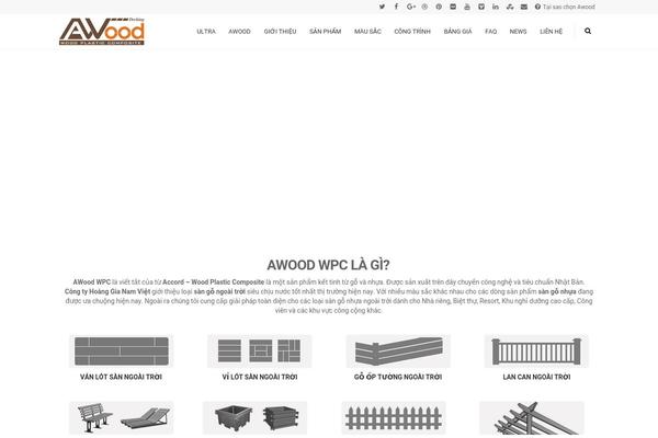 awood.vn site used Awood