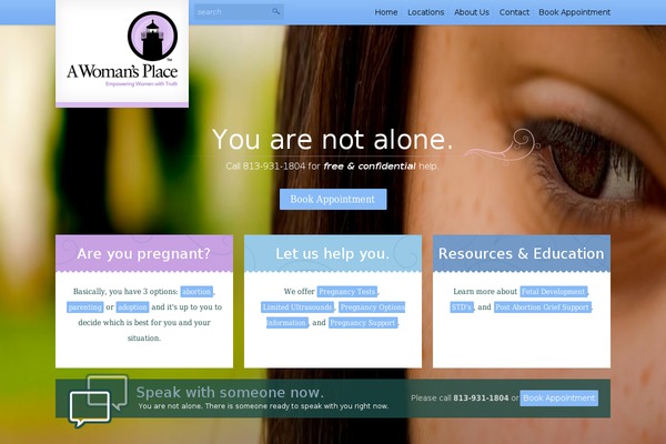 awpm.net site used A_womans_place