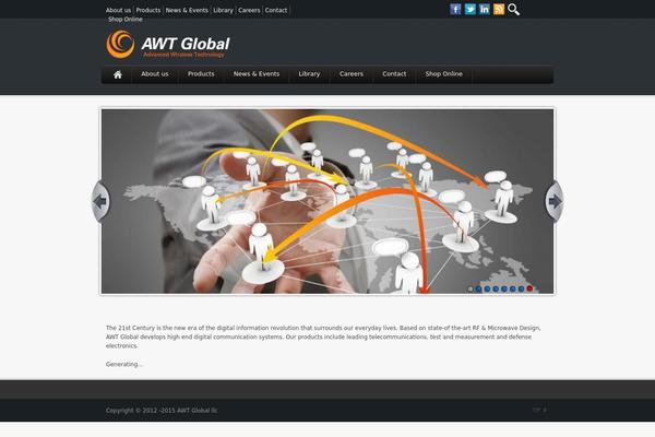 awt-global.com site used Bizstream