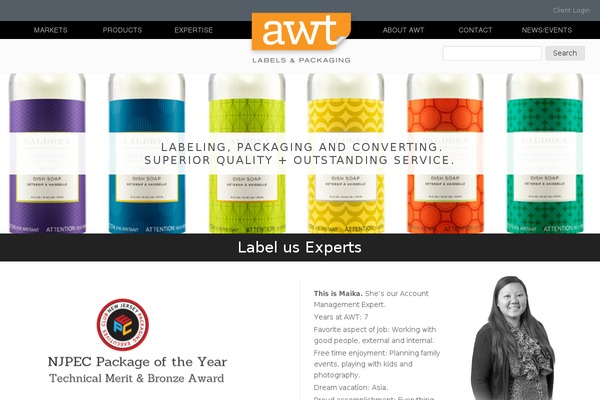 awtlabelpack.com site used Awt