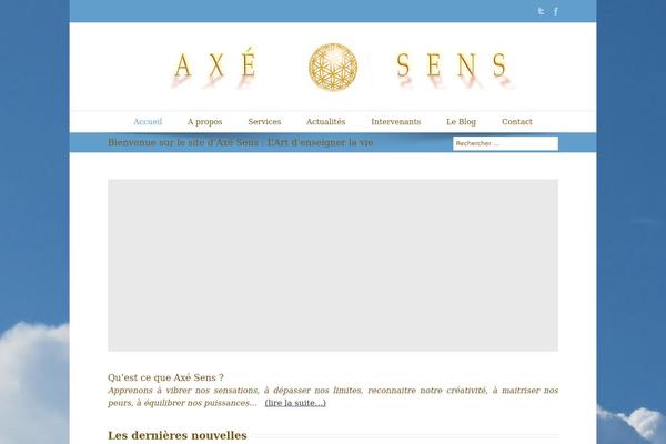 axe-sens.org site used Psychotherapeute