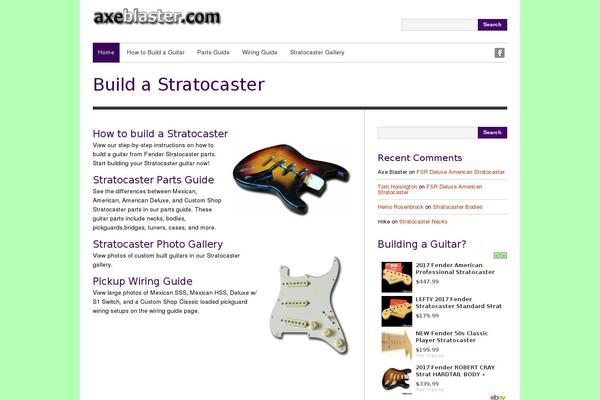 axeblaster.com site used Themefit-hybrid