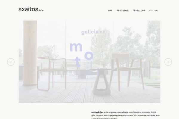 Bridge theme site design template sample