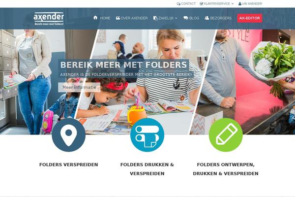 axender.nl site used Axender