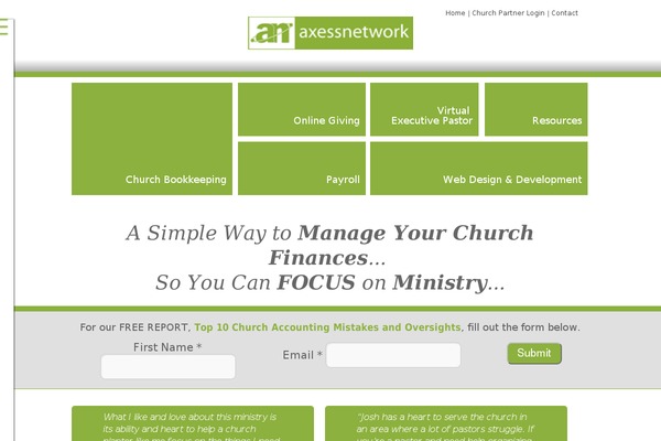 axessnetwork.com site used Axessnetwork