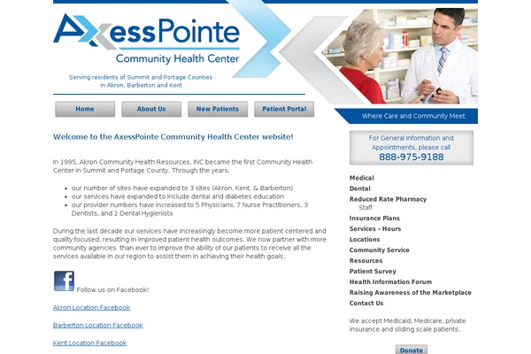 axesspointe.org site used Axesspointe