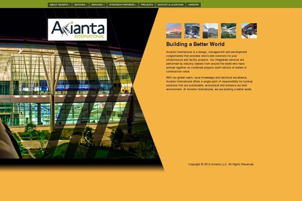 axianta.com site used Axantia