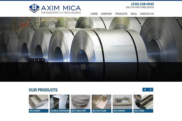 aximmica.com site used Axim