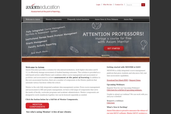 axiomeducation.com site used Axiom