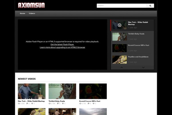 axiomsun.com site used Axiom