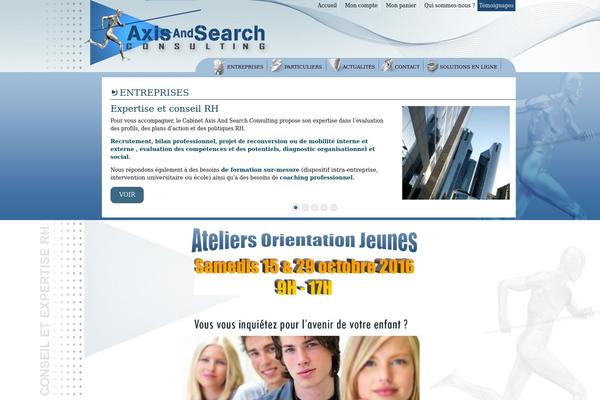axis-and-search.com site used Axis-search