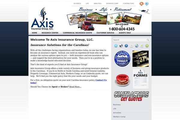 axisinsurancegroup.com site used Autostyle