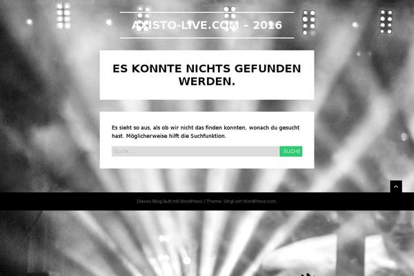 axisto-live.com site used Singl