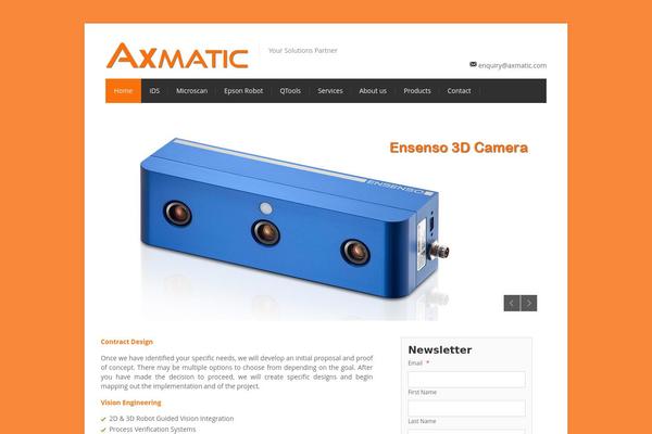 axmatic.com site used Centum