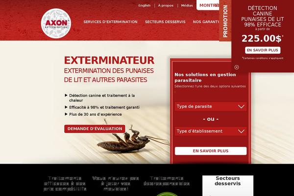 axonextermination.ca site used Axon