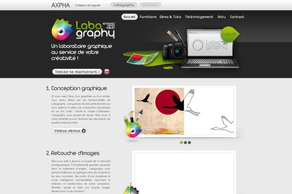 axpha.com site used Axpha_v104