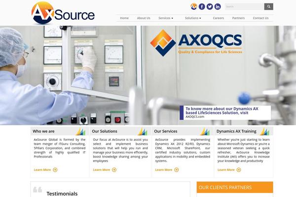 axsource.com site used Axsource