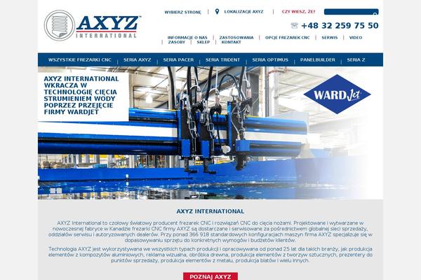axyz.pl site used Axyz