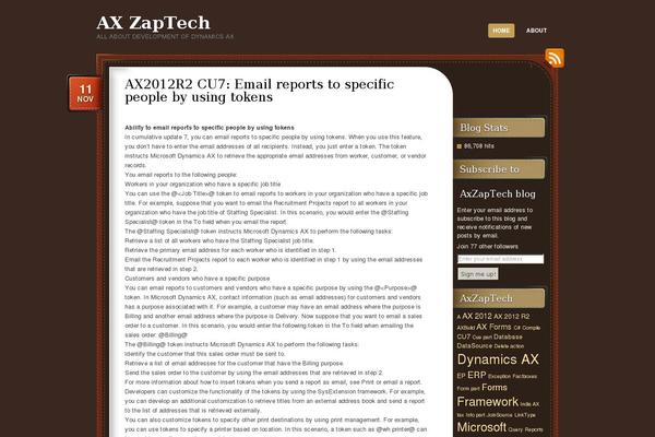 Site using Ie-sitemode plugin