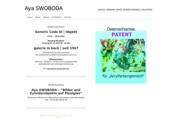 Suffusion theme site design template sample