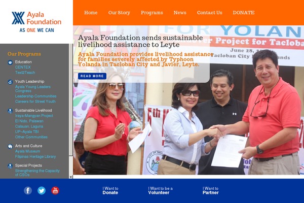 ayalafoundation.org site used Afi