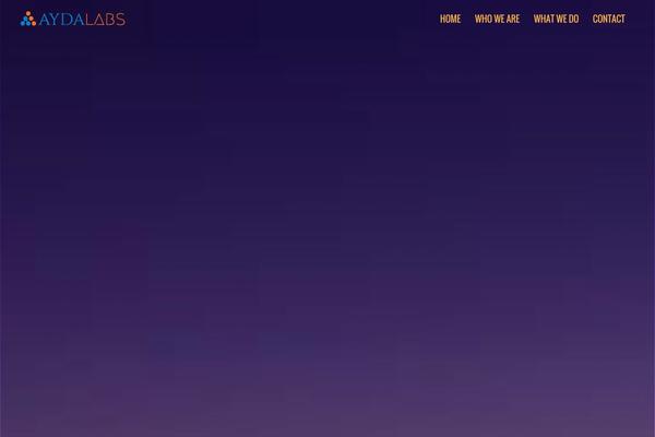 Jarvis theme site design template sample