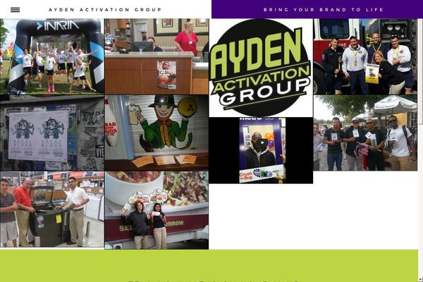 Astra theme site design template sample