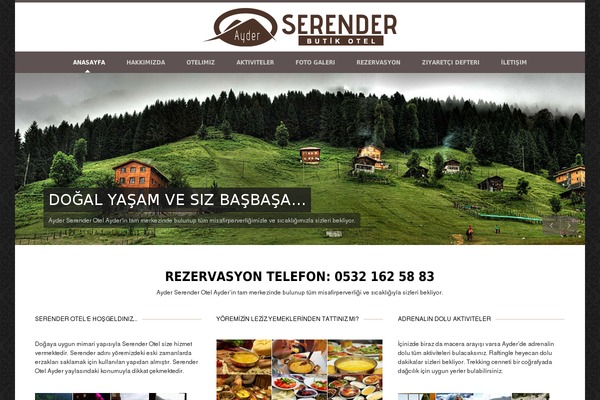 ayderserender.com site used Ayder