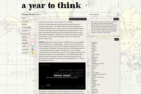 ayeartothink.com site used Attache