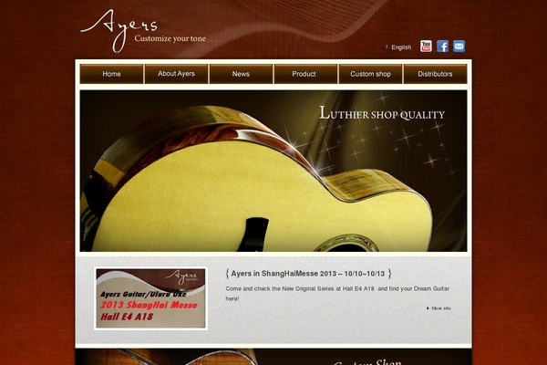 Ayers WordPress theme, websites list used Ayers theme Ayers theme websites examples