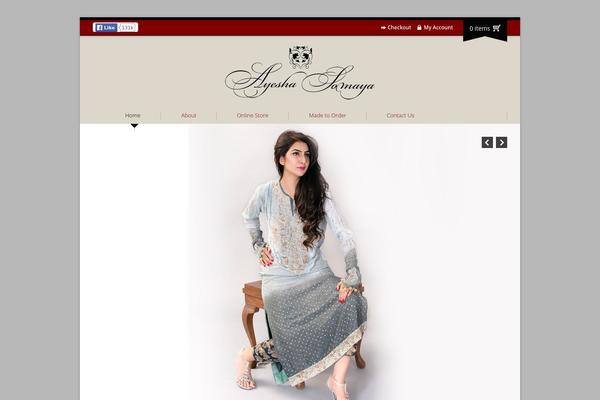 Boutique_shop theme site design template sample