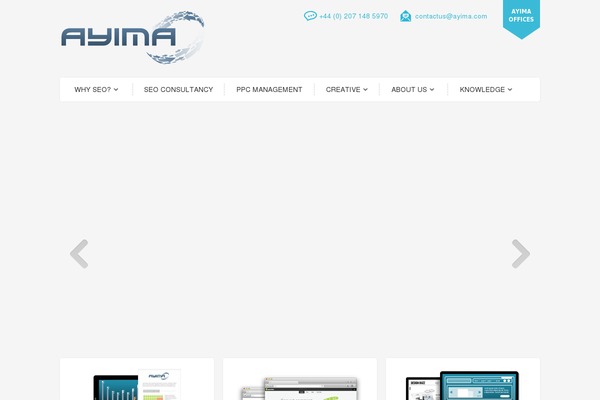 ayima.com site used Ayima-2020