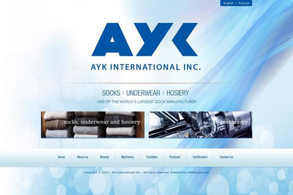 aykinc.com site used Ayk