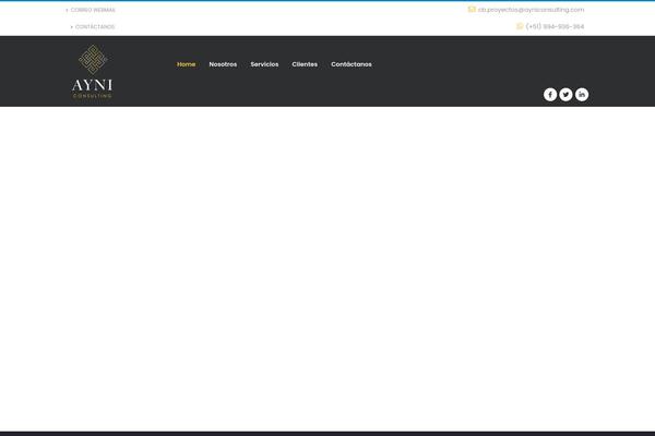 Porto theme site design template sample