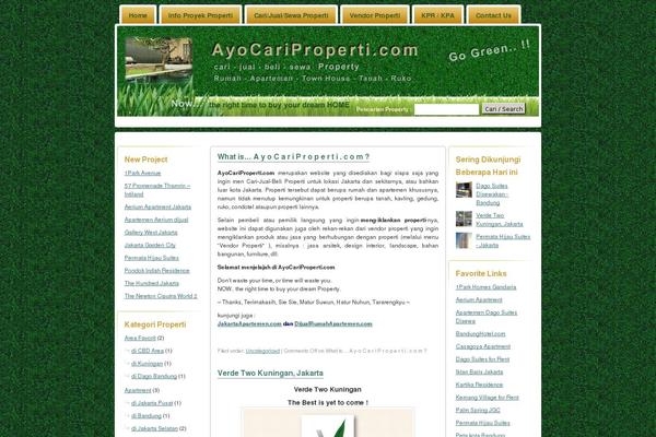 ayocariproperti.com site used Digg3