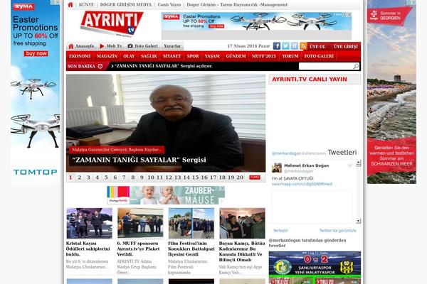 ayrinti.tv site used Haberv8